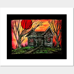 Haunted House Posters and Art